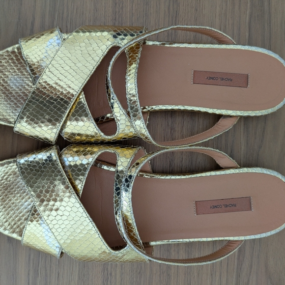 Rachel Comey Suzanne sandals in gold size 40 - Picture 7 of 9